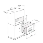 De Dietrich Built-in Coffee Machine Black
