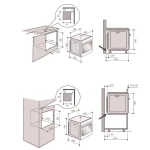 De Dietrich Oven Built-in 60cm Electric Absolute Black
