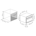 Lofra Built-in Microwave-Oven 32L Black