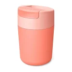 Joseph Joseph Sipp™ Coral Travel Mug with Hygienic Lid 340ml