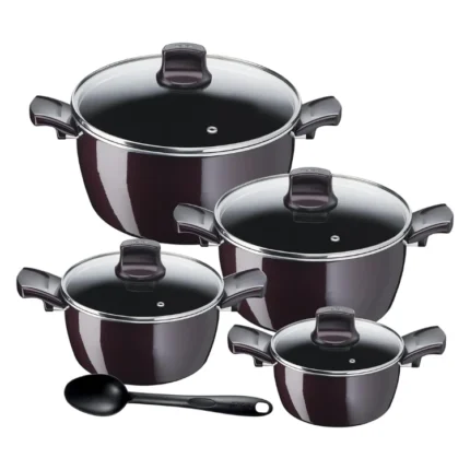 Tefal Resist Intense 9-Piece Non-Stick Stewpot Set