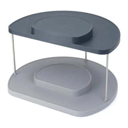 Joseph Joseph CupboardStore™ 2-tier Grey Rotating Organiser