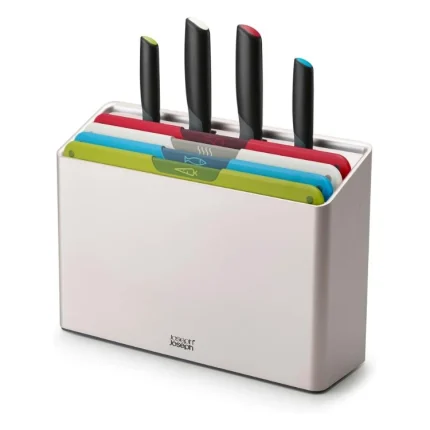 Joseph Joseph Folio™ Icon Plus Multicolour 8-piece Knife & Chopping Board Set
