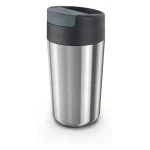 Joseph Joseph Sipp™ Stainless-steel Travel Mug Large with Hygienic Lid 454ml
