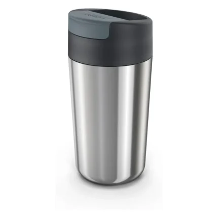 Joseph Joseph Sipp™ Stainless-steel Travel Mug Large with Hygienic Lid 454ml