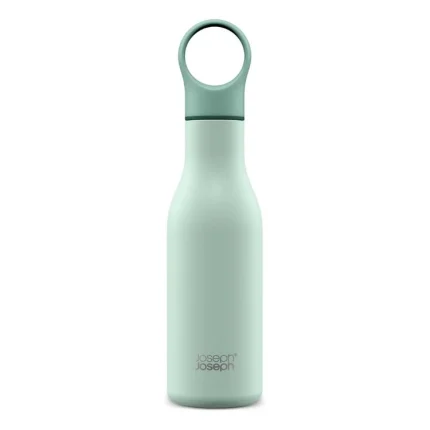 Joseph Joseph Loop™ 500ml Stainless-steel Green Vacuum Insulated Water Bottle