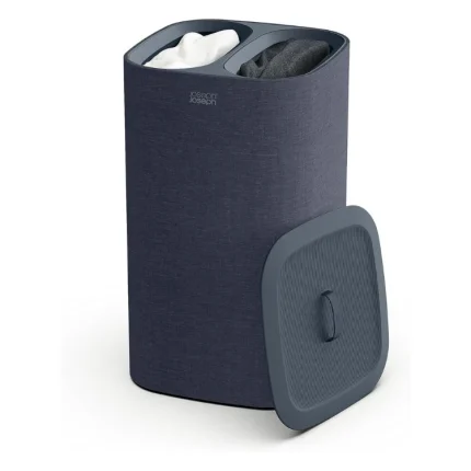 Joseph Joseph Tota 60L Black Laundry Separation Basket Black