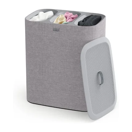 Joseph Joseph Tota Trio 90L Grey Laundry Separation Basket