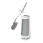 Joseph Joseph Flex™ Plus Light Grey Toilet Brush with Storage Caddy