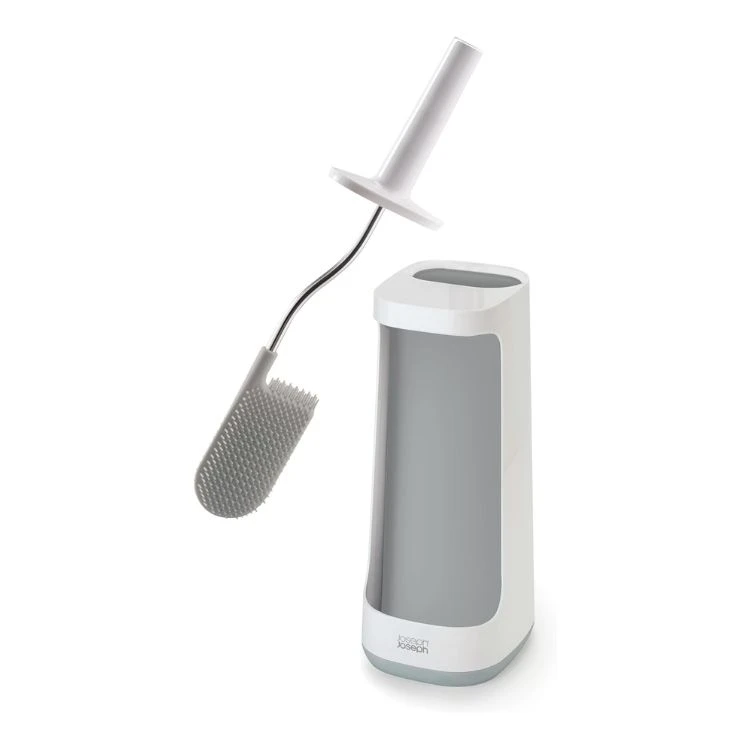 product Joseph Joseph Flex™ Plus Light Grey Toilet Brush with Storage Caddy