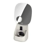 Joseph Joseph Viva Pedestal Mirror with Cosmetic Organiser