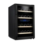 Carillo Wine Cooler 45 Bottles Black