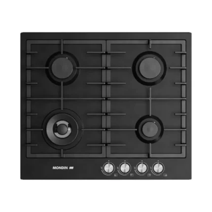 Mondin Hob 60cm Cast Iron Black Glass