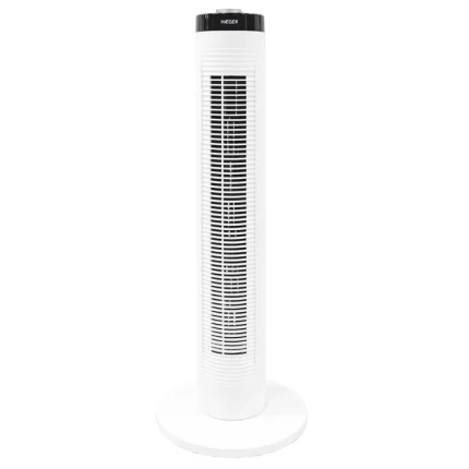 HAEGER Tower Wind Fan 81cm, 45W, 3 Speeds, White