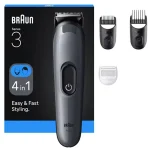 Braun Rechargeable Beard Trimmer 4 In 1