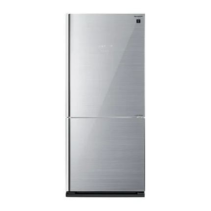 Sharp Fridge 20 Cu. ft Bottom Mount Silver