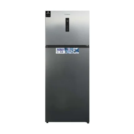 Konka Top Mount Fridge Inverter Stainless Steel