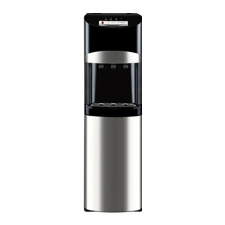 product (1) Hyundai Water Dispenser Bottom Load Black/Stainless