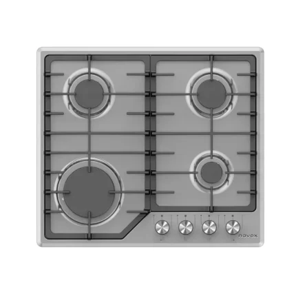 Novox Top 60cm 4 Gas Ignition Stainless Steel