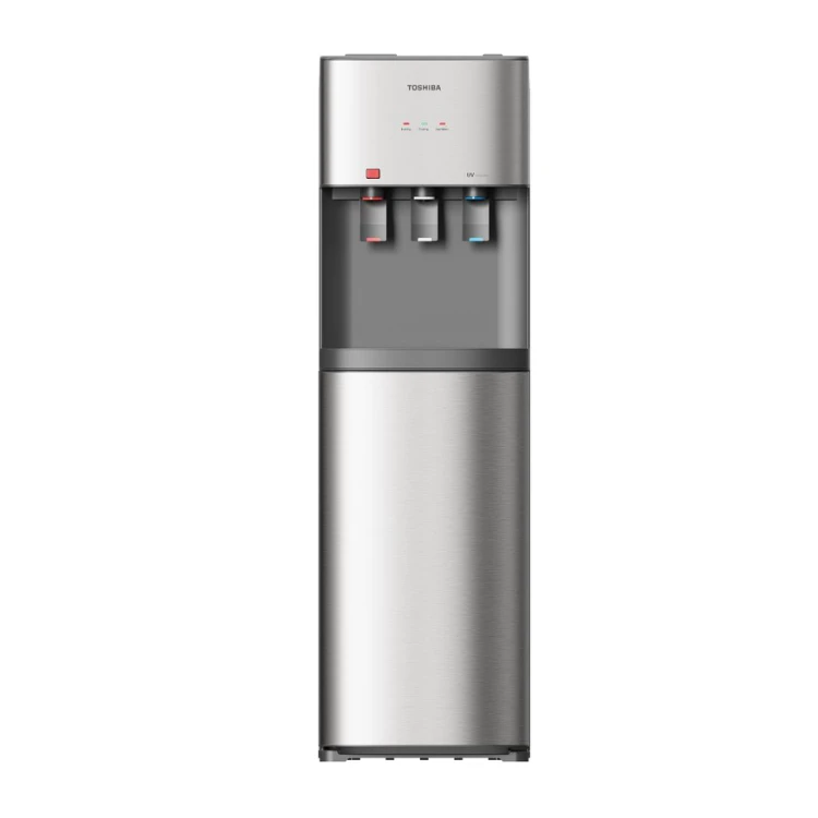 product Toshiba Water Dispenser Bottom Load Stainless Steel with Night Light