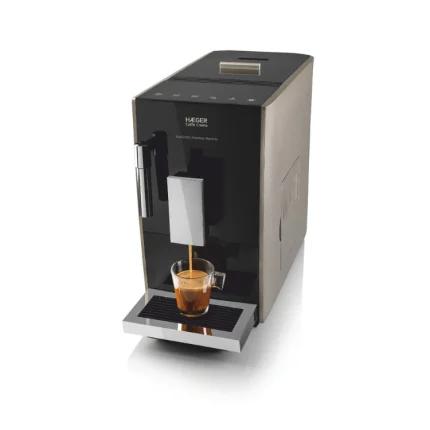 HAEGER Caffè Crema Automatic Espresso Coffee Machine – 19 Bar, 1.2L, Digital, 1350W