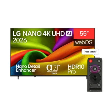 LG 55'' NANO 4K AI NU85 Smart TV 2026