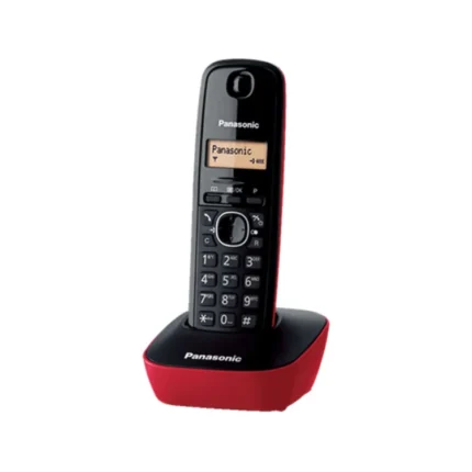 Panasonic KX-TG1611 Digital Cordless Telephone Red