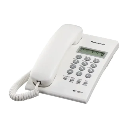 Panasonic KX-TSC60SX Slim Corded Landline Telephone White