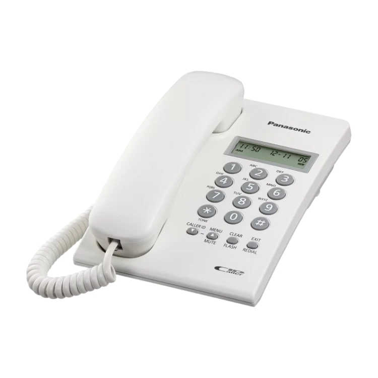 product Panasonic KX-TSC60SX Slim Corded Landline Telephone White