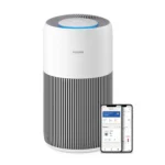 Philips PureProtect Quiet 2200 Series Smart Air Purifier with HEPA NanoProtect & Active Carbon 420 m³/h CADR Arctic White