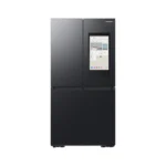 Samsung Bespoke AI 4-Door French Door Refrigerator Family Hub & Beverage Center, 809L, Black
