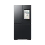 Samsung Bespoke AI 4-Door French Door Refrigerator Family Hub & Beverage Center, 636L, Black