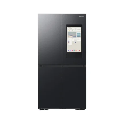 Samsung Bespoke AI 4-Door French Door Refrigerator Family Hub & Beverage Center, 636L, Black