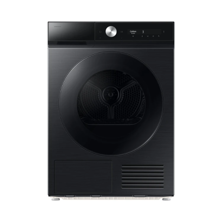 product Samsung Bespoke AI Heat Pump Dryer, AI Dry, QuickDrive™, 9kg, 18 Programs, A+++, Black