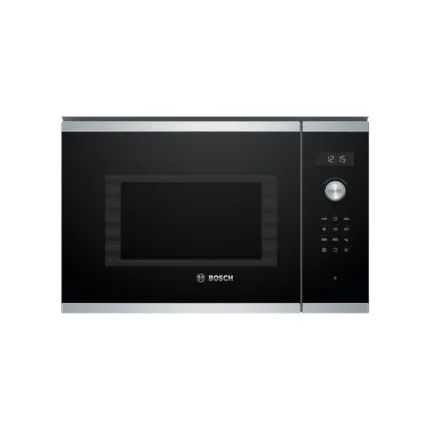 Bosch Serie 6 Built-In Microwave with Grill 60 x 38 cm, 25L, Stainless Steel