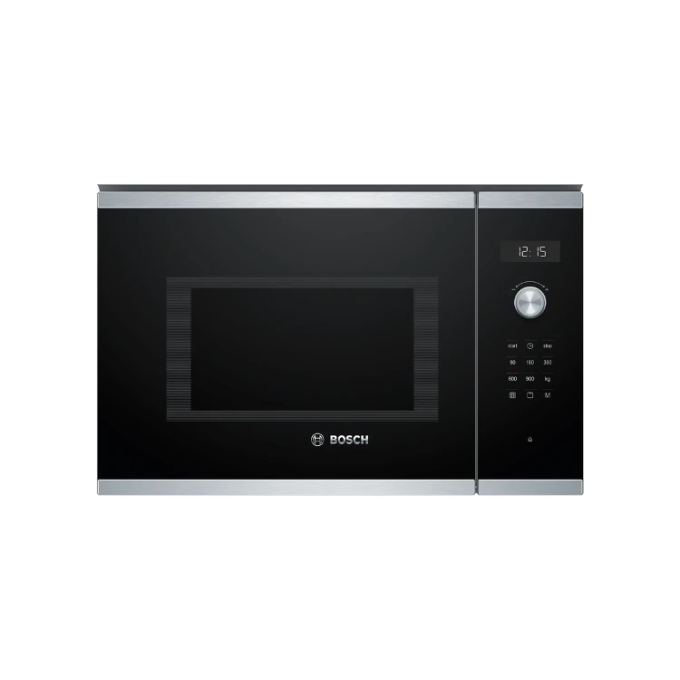 product Bosch Serie 6 Built-In Microwave with Grill 60 x 38 cm, 25L, Stainless Steel
