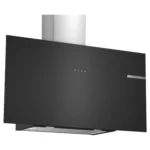 Bosch Serie 4 Wall-Mounted Cooker Hood 90cm Black Glass