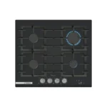 Bosch Serie 8 Gas Hob 60cm Tempered Glass, Black