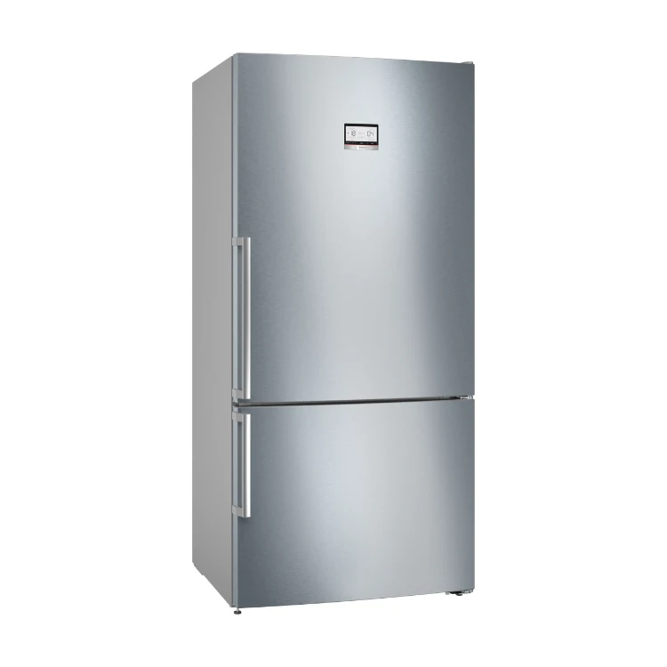 product Bosch Serie 6 Bottom Mount Fridge-Freezer Brushed Steel