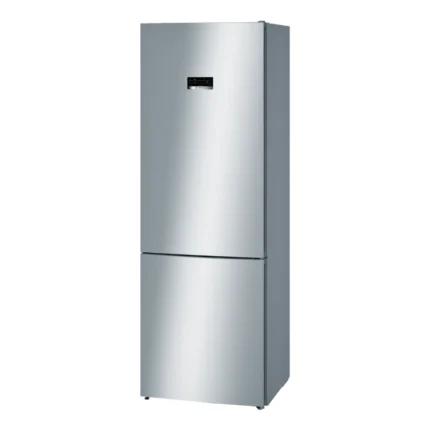 Bosch Serie 4 Bottom Mount Fridge-Freezer Stainless Steel