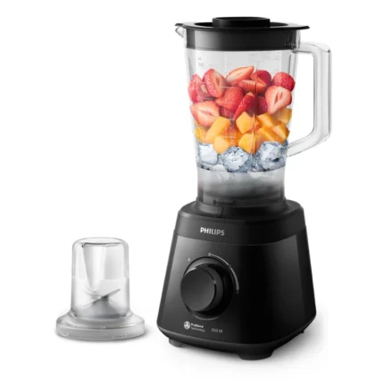 Philips Daily Collection Blender with ProBlend 4 & Grinding Mill 550W Black
