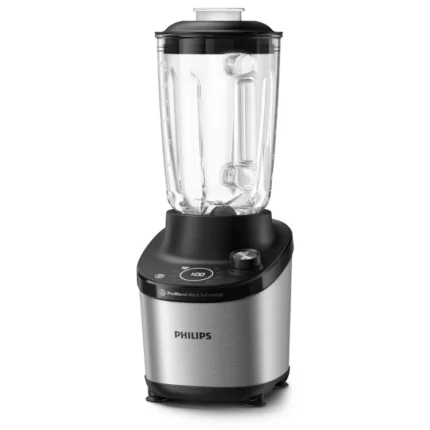 Philips 7000 Series High-Speed Blender with ProBlend Ultra & Glass Jar 1500W Metallic/Black