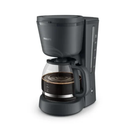 Philips 1000 Series Essentials Collection Drip Coffee Maker with Glass Jug 1000W Black