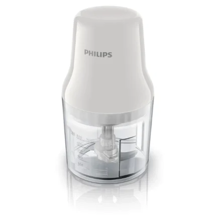 Philips Daily Collection Compact Chopper with Press-Down Operation 450W White
