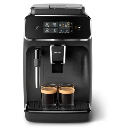 Philips 2200 Series Fully Automatic Espresso Machine with Classic Milk Frother & Ceramic Grinder 1500W Matte Black