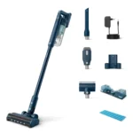 Philips 5000 Series Cordless Vacuum Aqua with PowerCyclone 10 & TriActive Multi LED Nozzle 25.2V, Sage