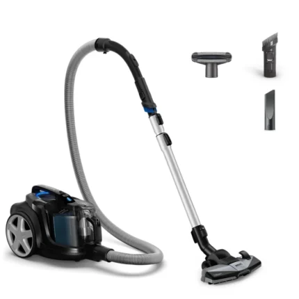 Philips 7000 Series PowerPro Expert Bagless Vacuum Cleaner with PowerCyclone 8 & TriActive+ Nozzle 2100W Deep Black