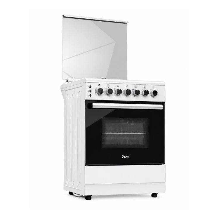 product (1) Xper 60cm Freestanding Gas Cooker Full Safety White