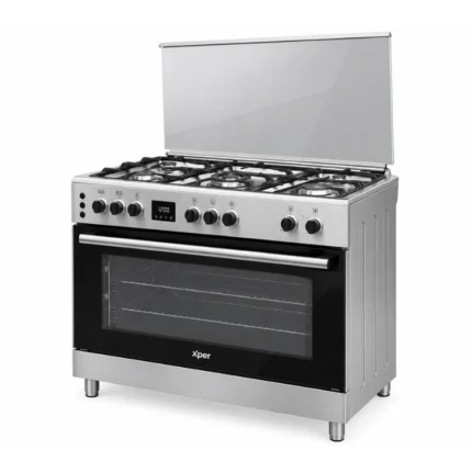 Xper 90cm Freestanding Giant Gas Cooker Full Safety Stainless Steel