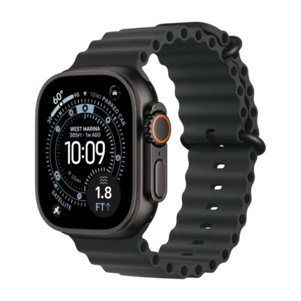 Apple Watch Ultra 3 49mm Black Titanium with Black Ocean Band